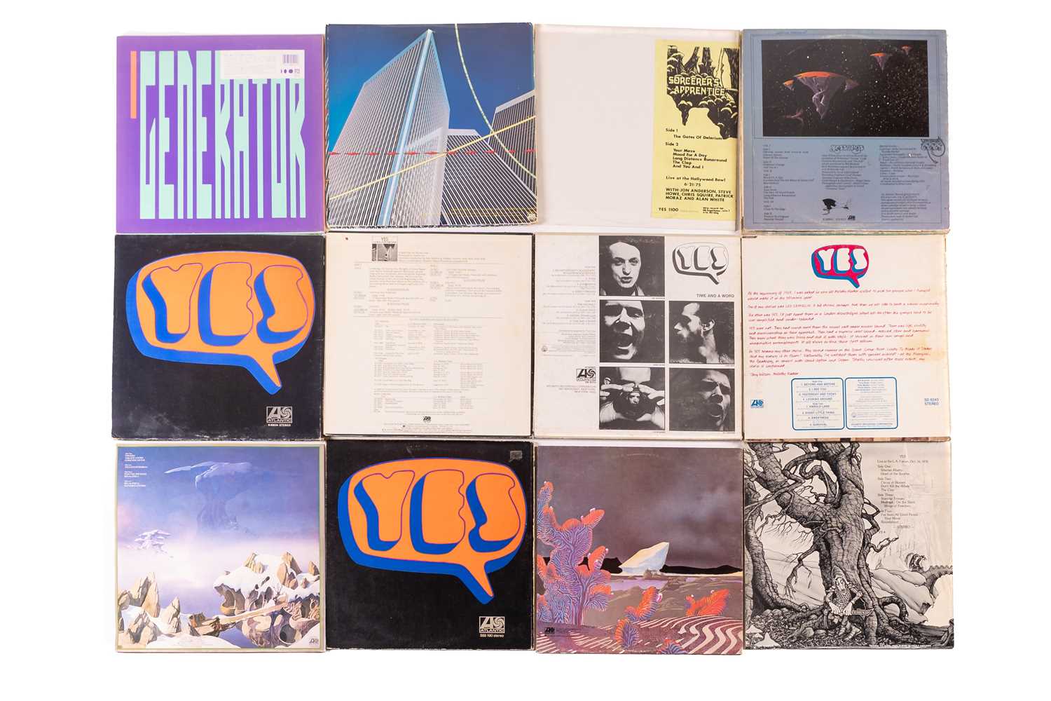 Yes: a large collection of original "Yes" LPs comprising four "The Yes Album", "Drama", "In The - Image 2 of 6