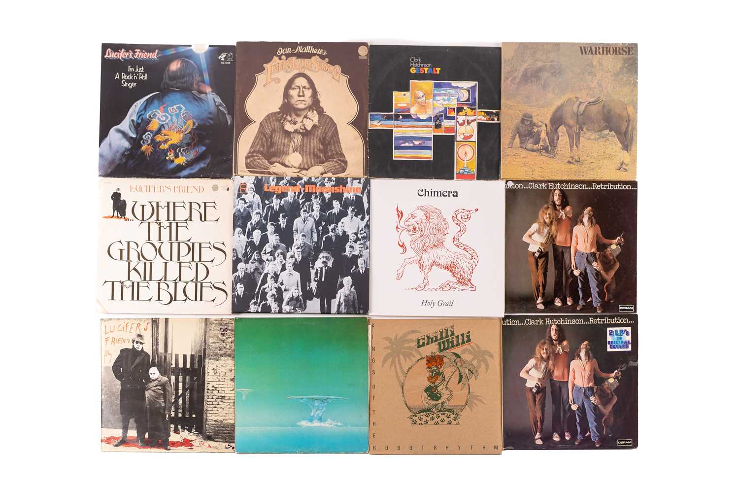 Twenty original Prog/Rock vinyl LPs comprising "Warhorse" UK first pressing on Vertigo (6360 015) - Image 3 of 6