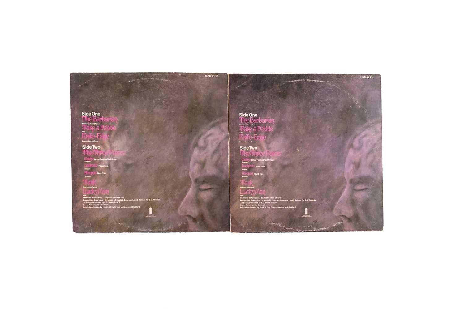 Emerson Lake and Palmer: twenty-six original vinyl LPs comprising nine "Pictures at an - Image 6 of 6