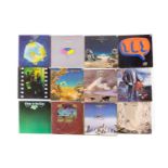 Yes: fourteen original vinyl LPs comprising "Yes", "Topographic Oceans", "Tormato", "Drama", "