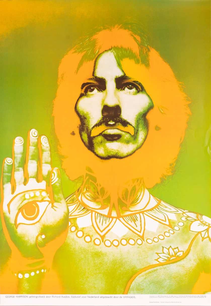 The Beatles: A set of four Richard Avedon psychedelic posters from a Dutch limited first edition - Image 4 of 9