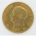 Königreich Italien, Napoleon I., 20 Lire 1813 M.