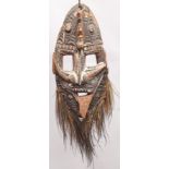 Clan-Maske, Sepik-Flussregion (Papua-Neuguinea).