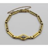 Art Deco-Diamantarmband.