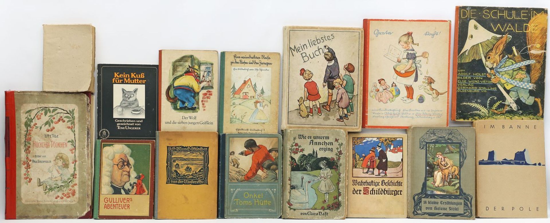 15 Kinderbücher (1. Hälfte 20. Jh.)