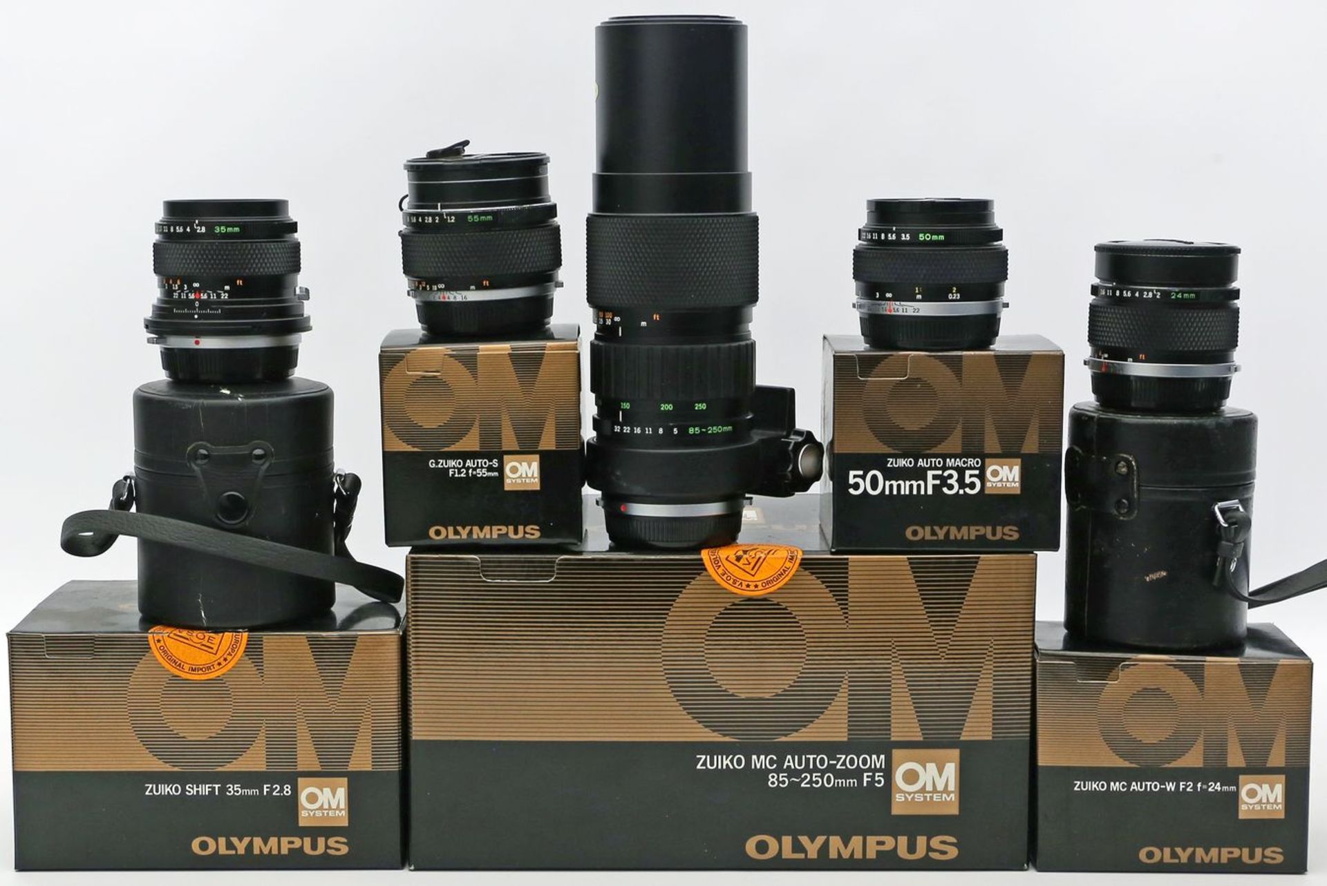 5 Objektive, Minolta OM-Serie: