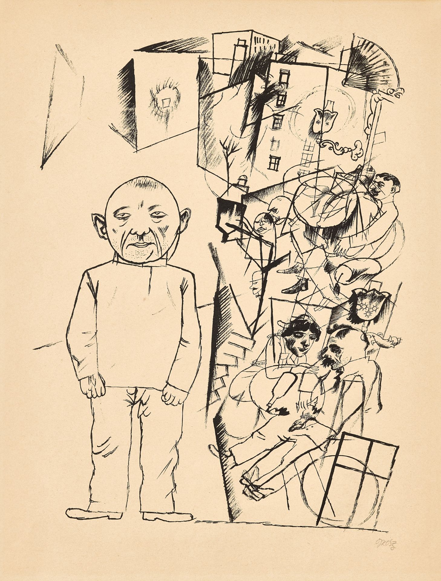 GEORGE GROSZ (1892 - 1959, Berlin)