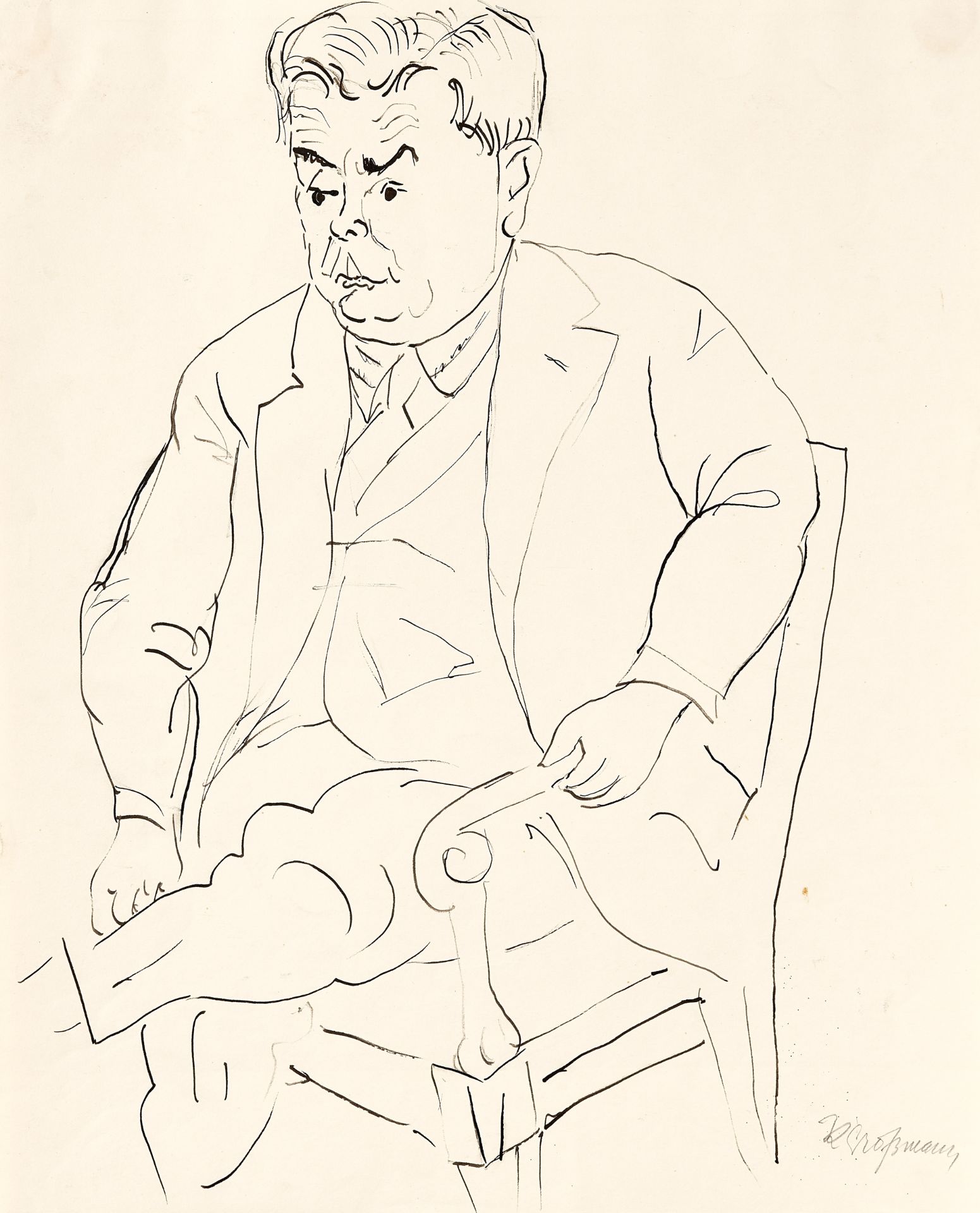 RUDOLF GROSSMANN (1882 - 1941, Freiburg im Breisgau)