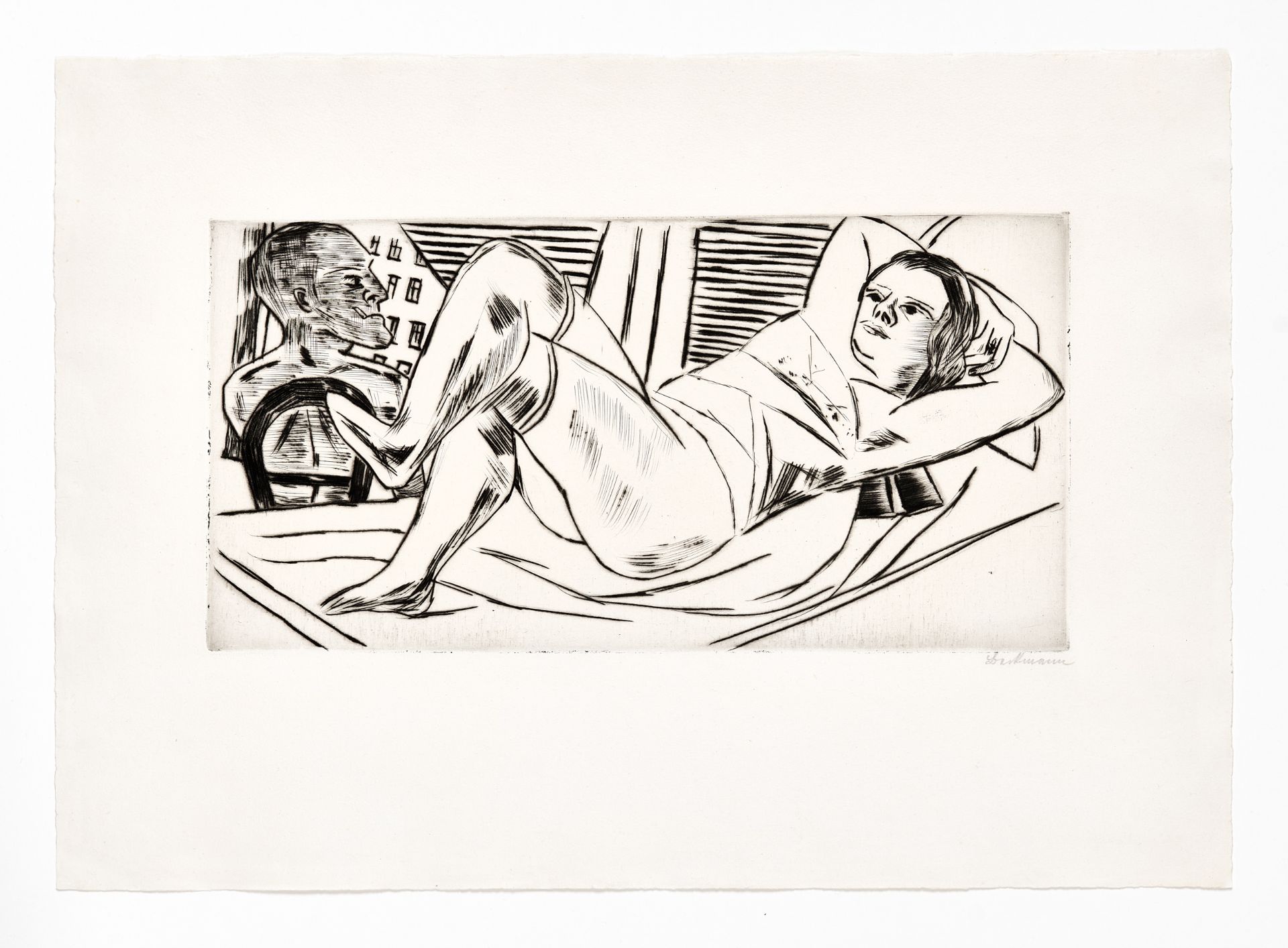 MAX BECKMANN (1884 Leipzig - 1950 New York City) - Bild 2 aus 2