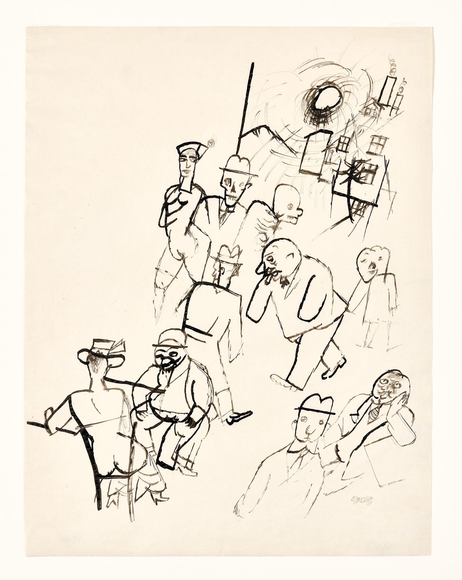 GEORGE GROSZ (1892 - 1959, Berlin) - Bild 2 aus 2