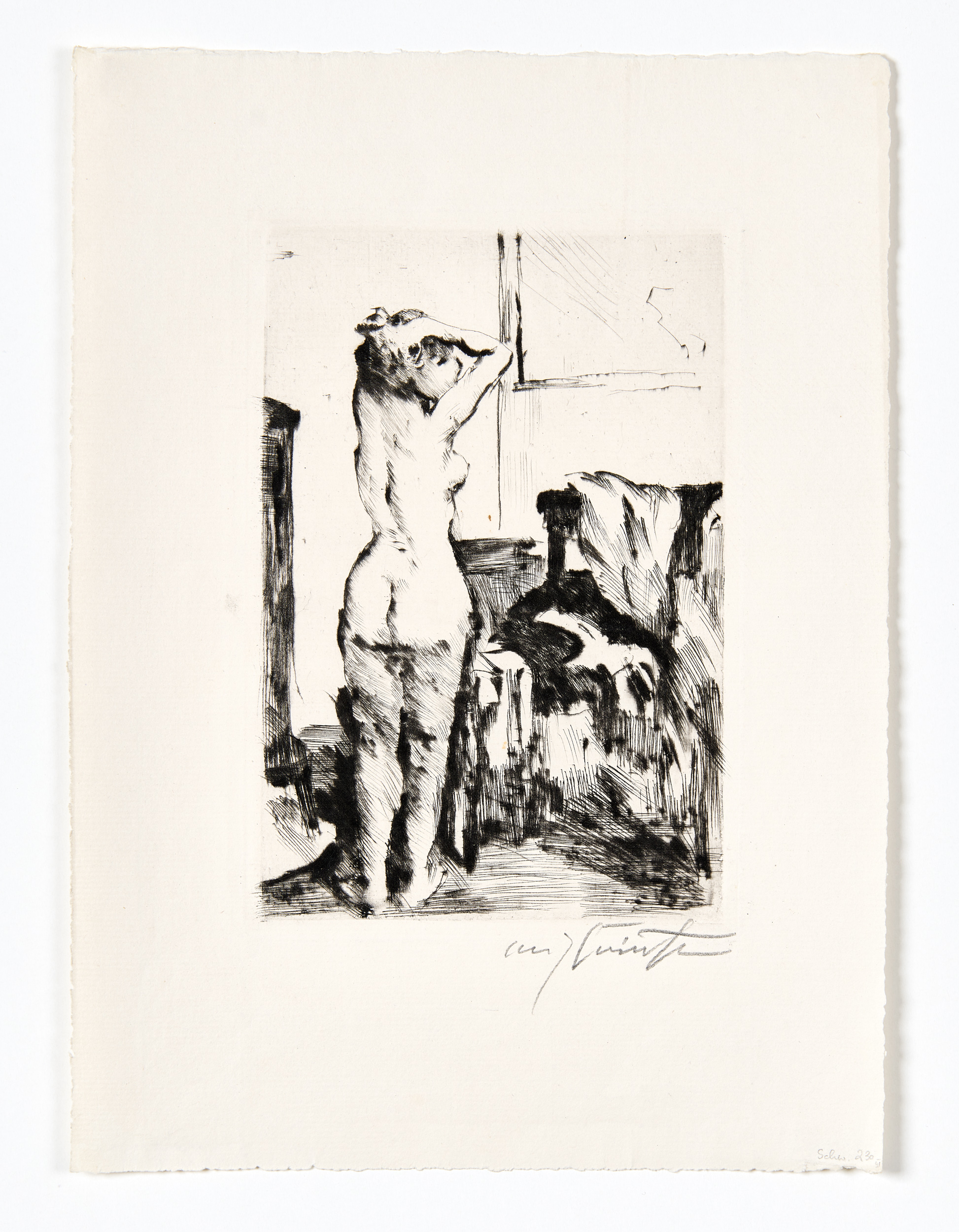 LOVIS CORINTH (1858 Tapiau/Ostpreußen - 1925 Zandvoort) - Image 2 of 2