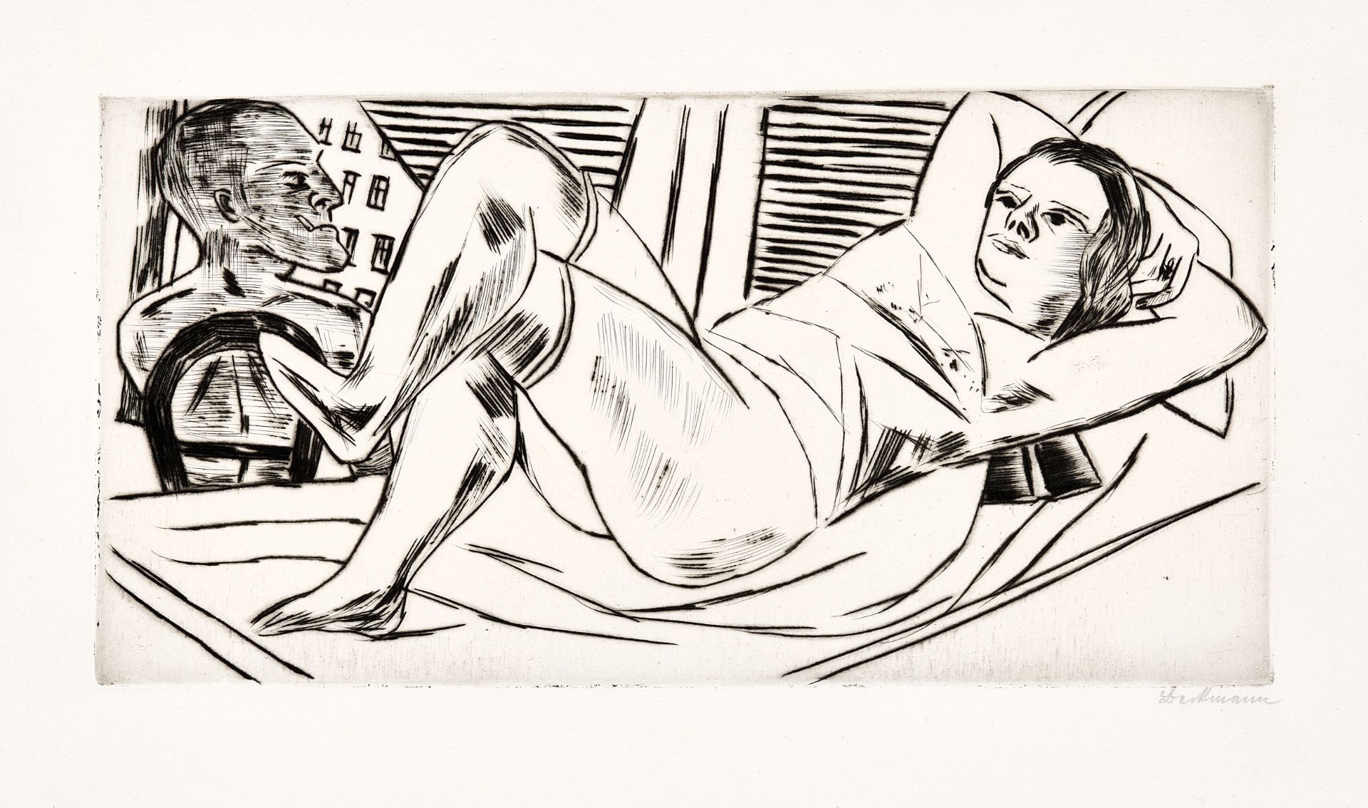 MAX BECKMANN (1884 Leipzig - 1950 New York City)