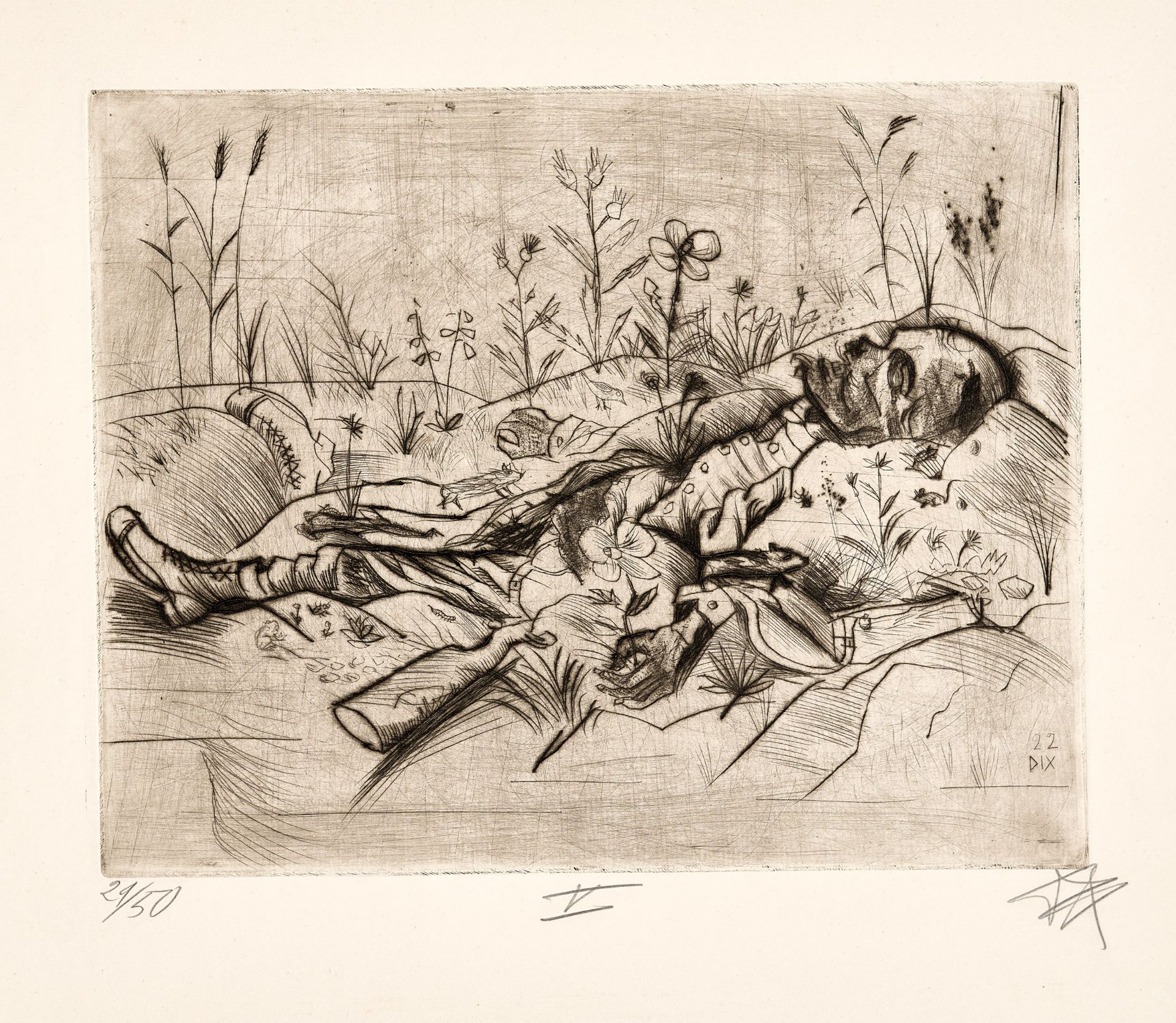 OTTO DIX (1891 Untermhaus bei Gera - 1969 Singen) - Bild 5 aus 12