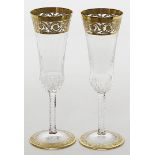 Sechs Champagner-Gläser, Saint Louis,