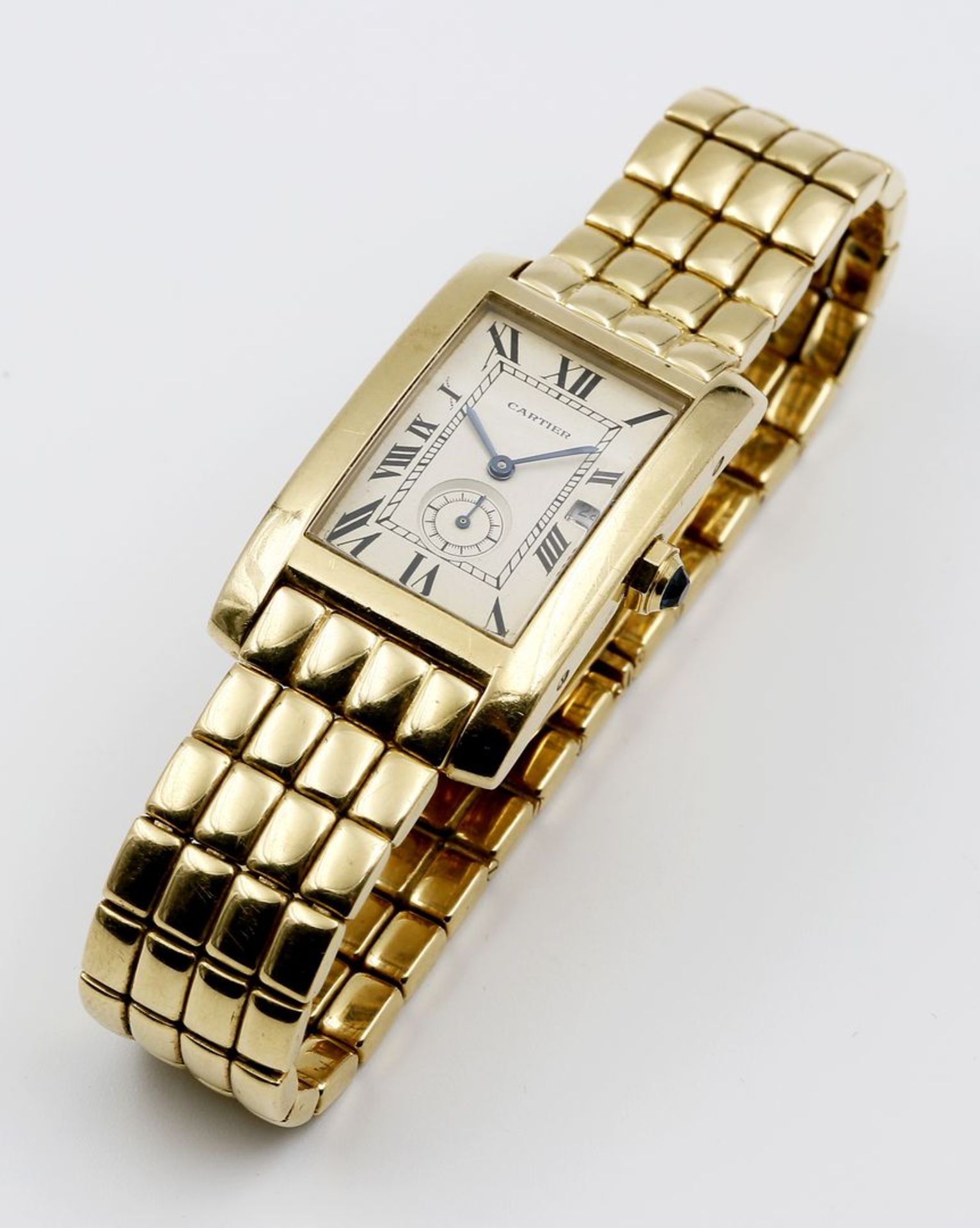 Damenarmbanduhr "Tank", Cartier.