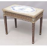 Gustavianischer Tablett-Tisch.