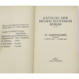 Seltener Ausstellungskatalog "NEUE SECESSION 1911",