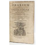 "Aerarium Seu Thesaurus Latinae Linguae Venustus...",