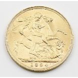 Großbritannien, Victoria, Sovereign (1 Pfund) 1894.