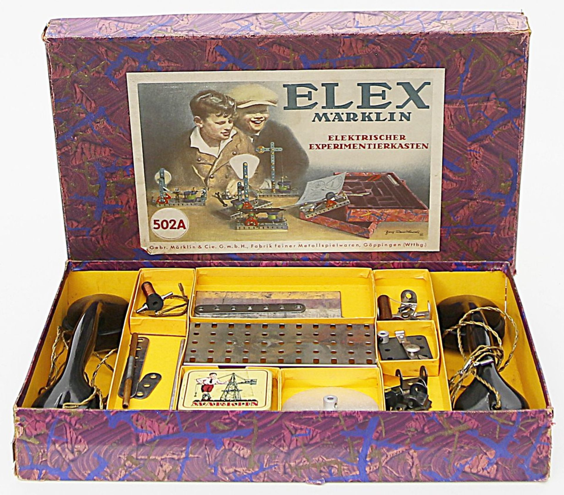 Elektrischer Experimentierkasten, Märklin.