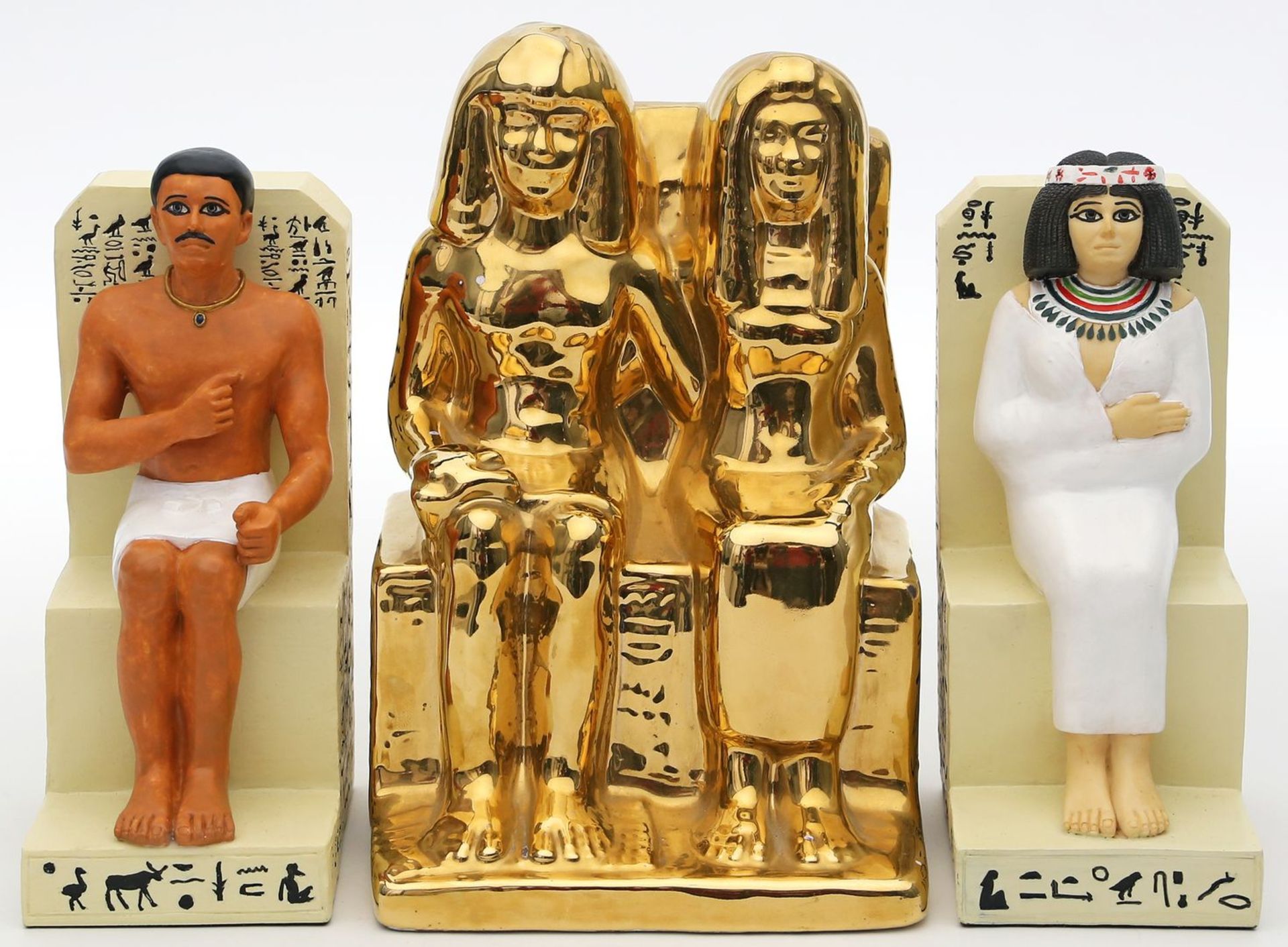 Skulptur des Rahotep und seiner Frau Nofret,
