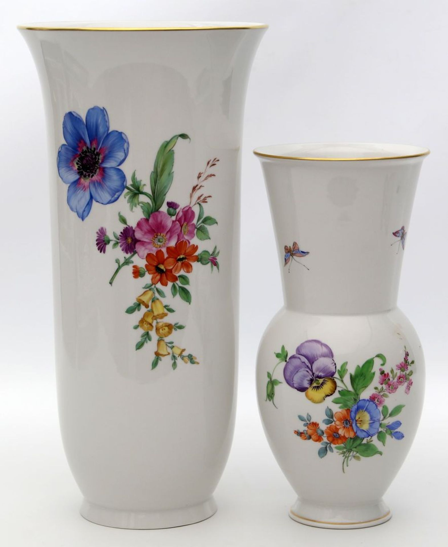 Vase "Halle 2" und "Flora", KPM Berlin.