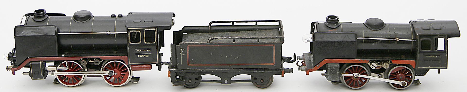 2 Dampfloks, Märklin Spur 0.