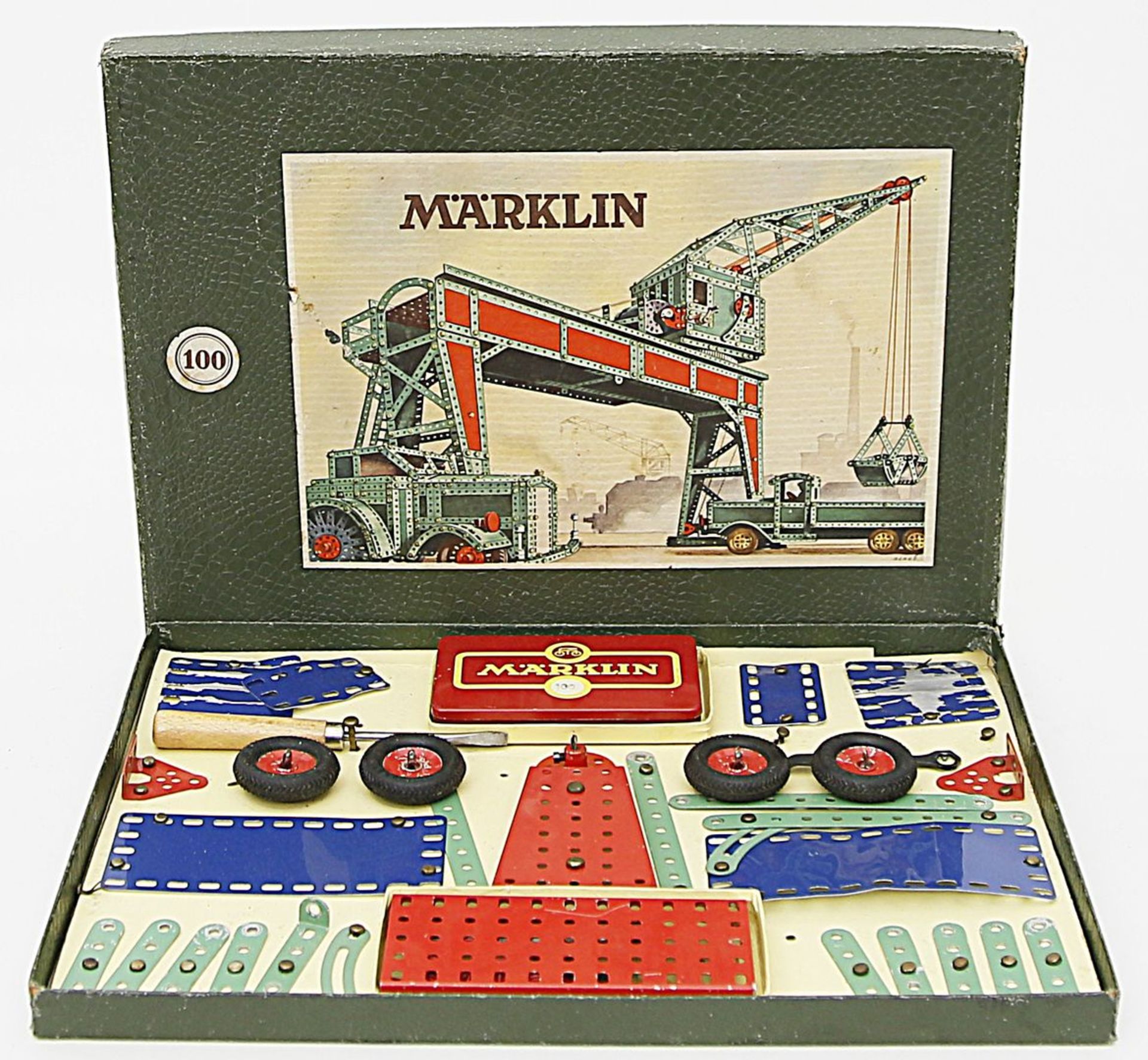 Märklin-Metallbaukasten.