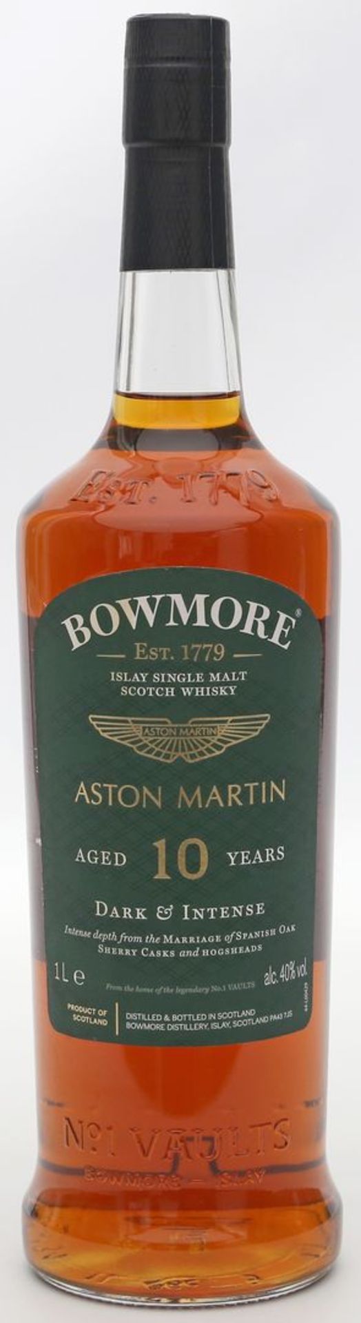 "Aston Martin Islay Single Malt Scotch Whisky".