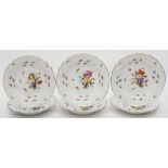 Sechs Teller, Meissen,