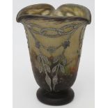 Jugendstil-Vase, Muller Frères.