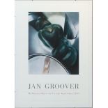 Ausstellungsplakat "Jan Groover",