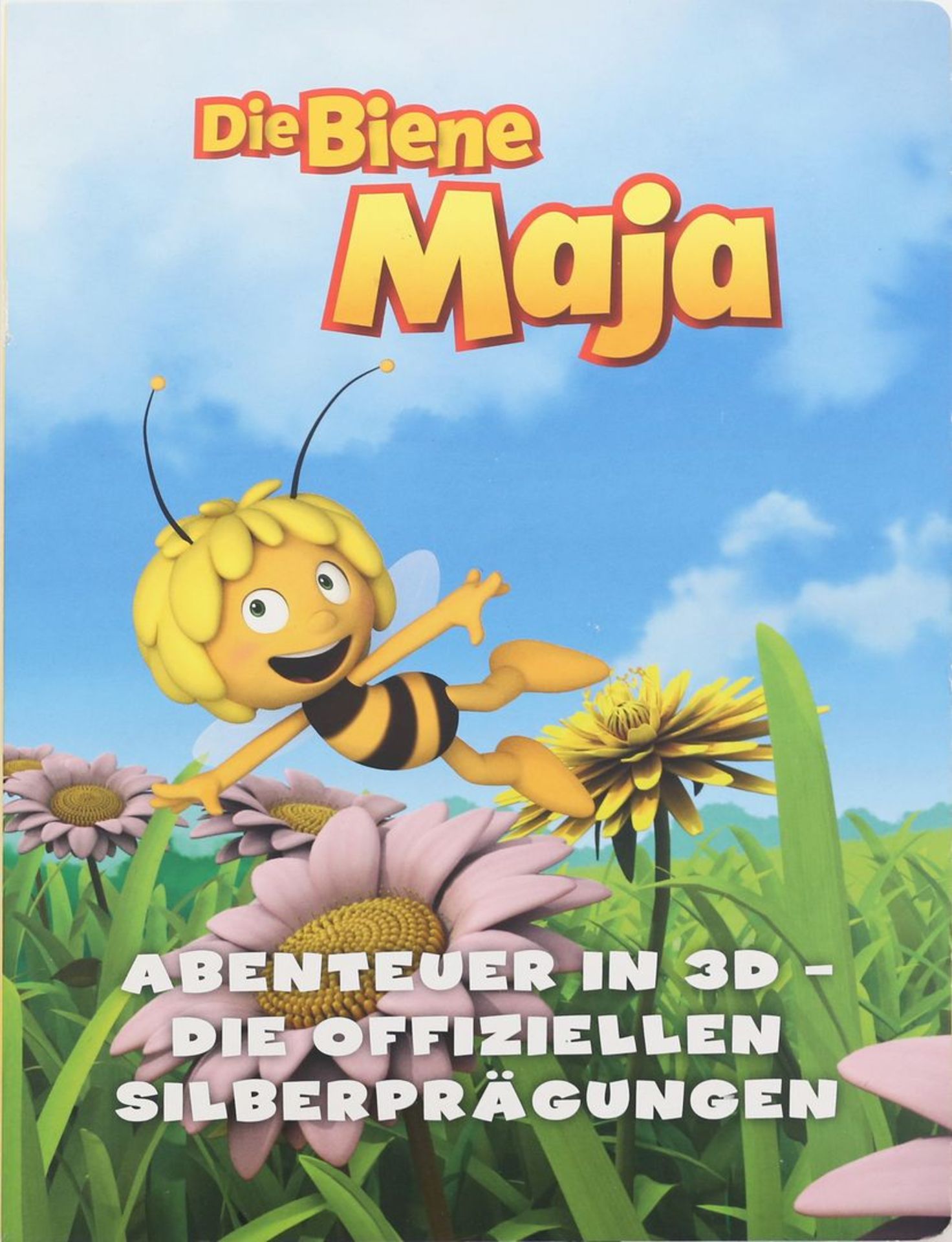 Sammlung Gedenkmedaillen "Die Biene Maja - Abenteuer in 3D". - Bild 2 aus 2