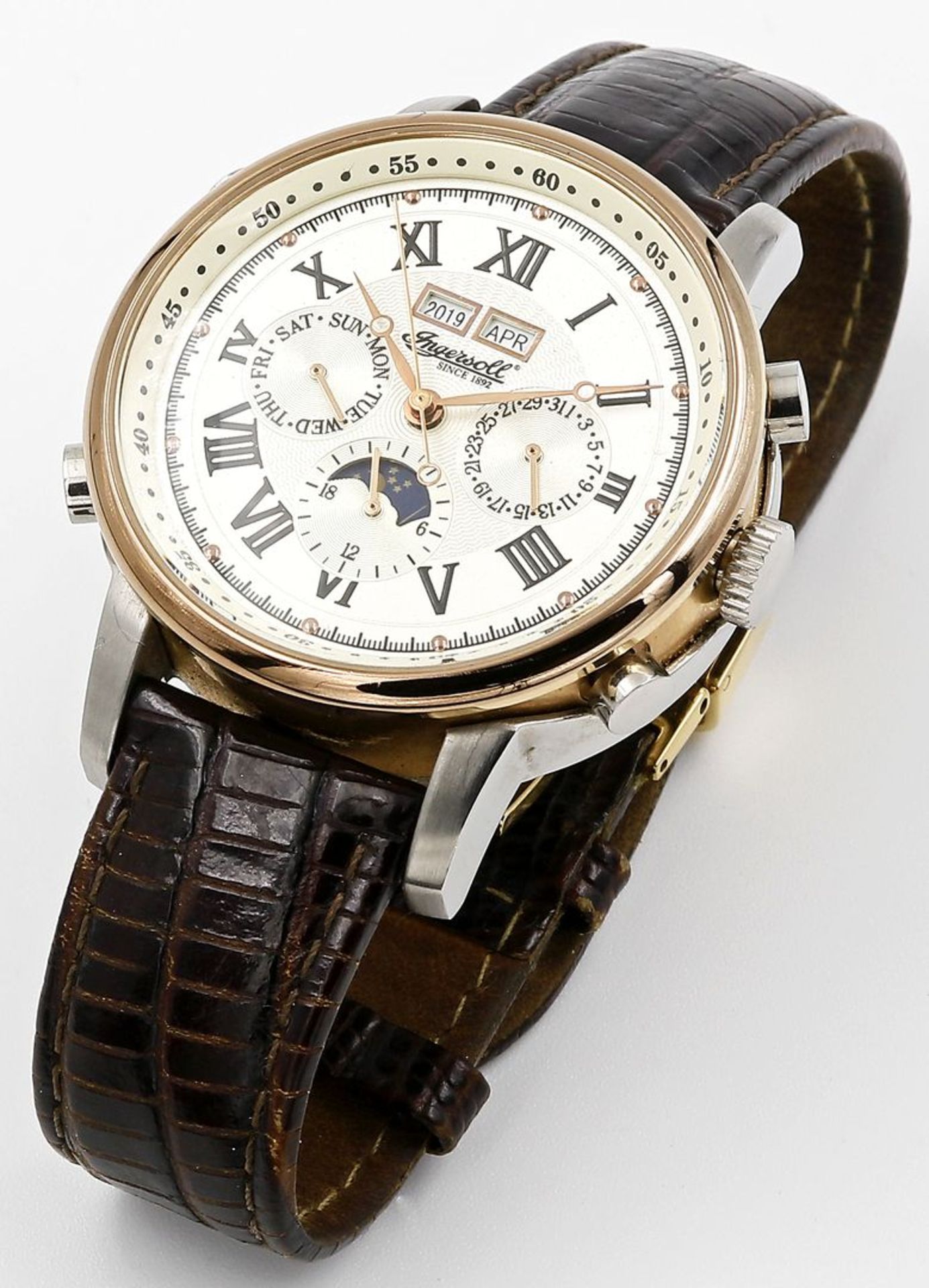 Herrenarmbandchronograph "Ingersoll".