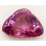 Pinker Saphir, 1,4 ct.