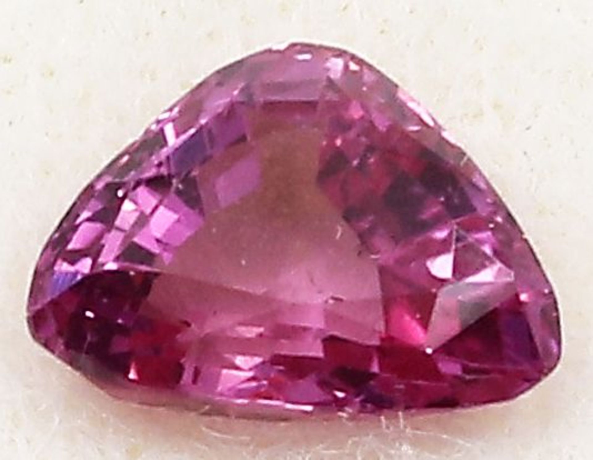 Pinker Saphir, 1,4 ct.