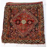 Turkmenische Taschenfront (um 1910), ca. 65x 65 cm.