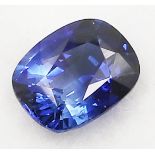 Blauer Saphir, 2,12 ct.