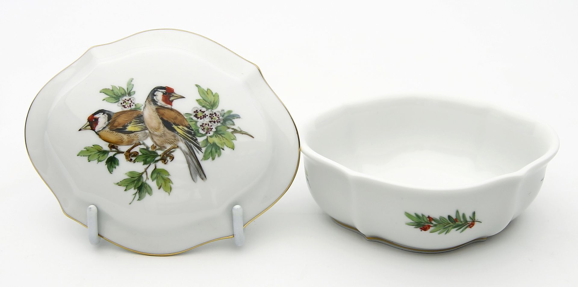 Ovale Dose, Meissen. - Image 2 of 2