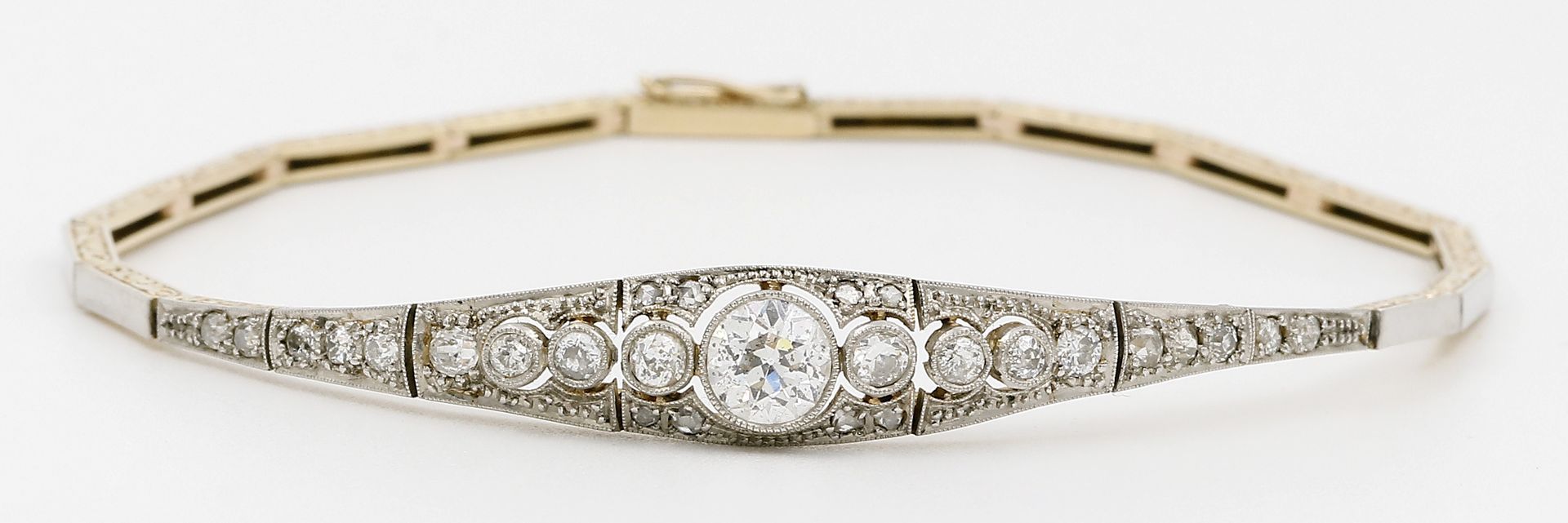 Art Deco-Diamantarmband.