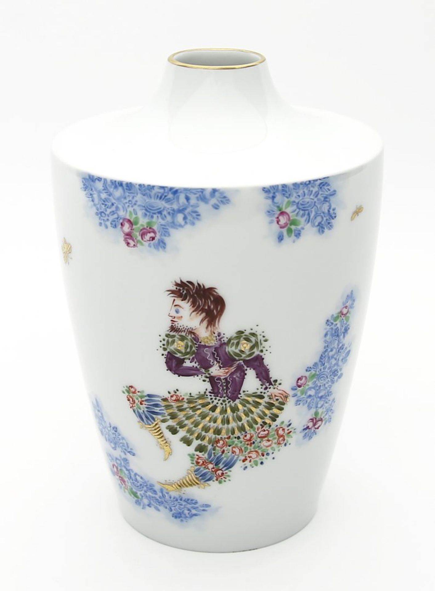 Vase, Meissen. - Bild 2 aus 2