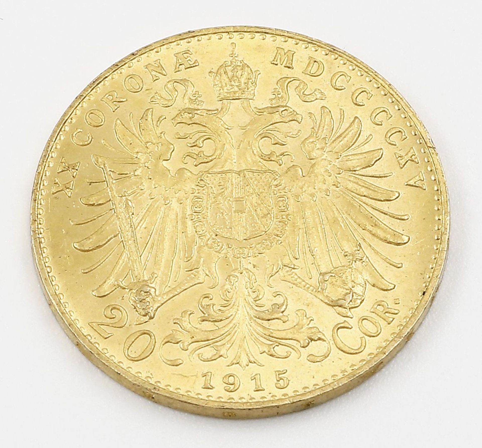 Österreich, 20 Kronen 1915 (NP). - Image 2 of 2
