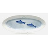 Jugendstil-Fischplatte, Rosenthal.