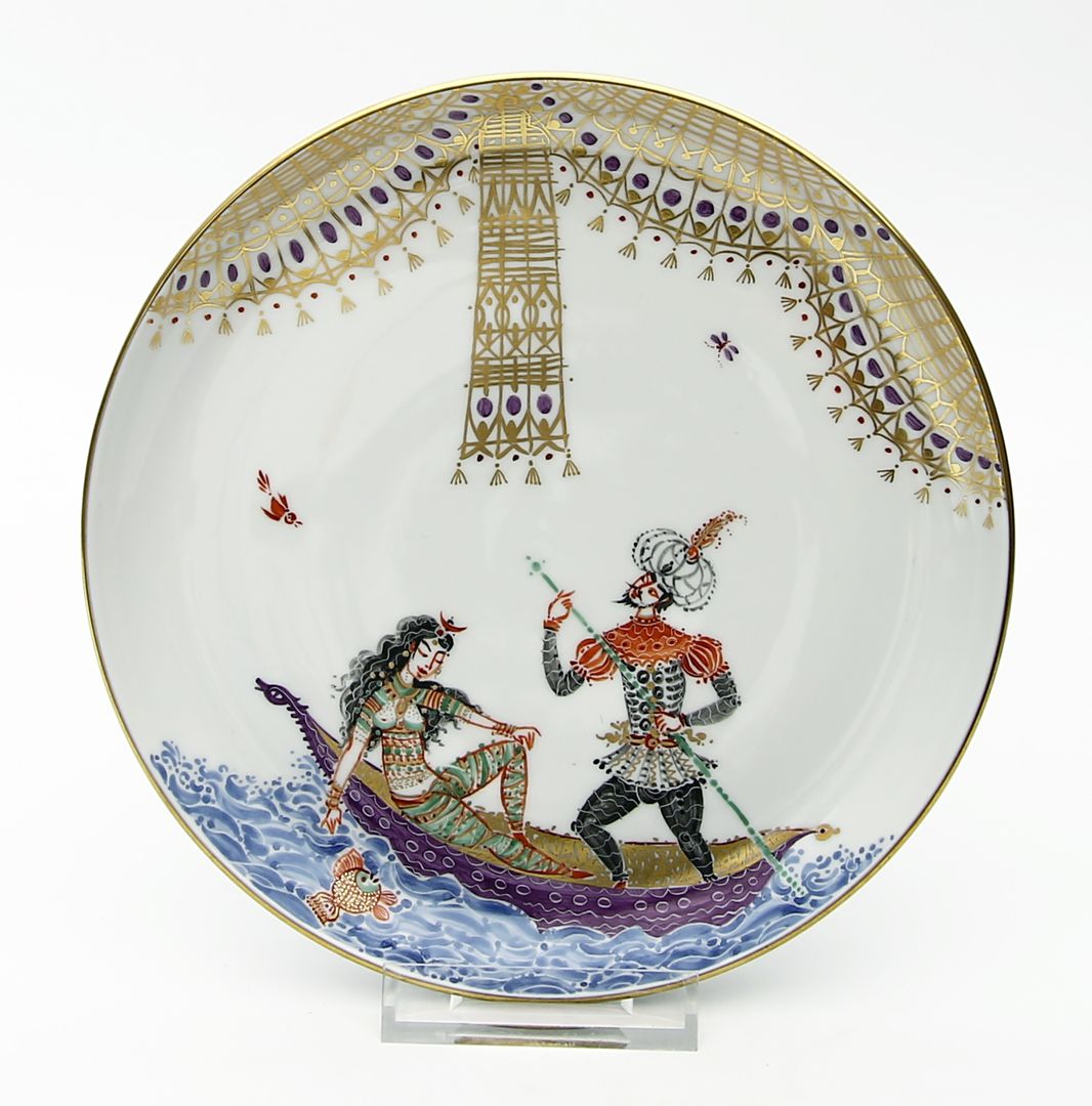 Teller, Meissen,