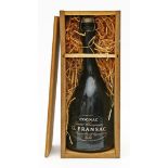 Flasche "COGNAC Grande Champagne X.O.".