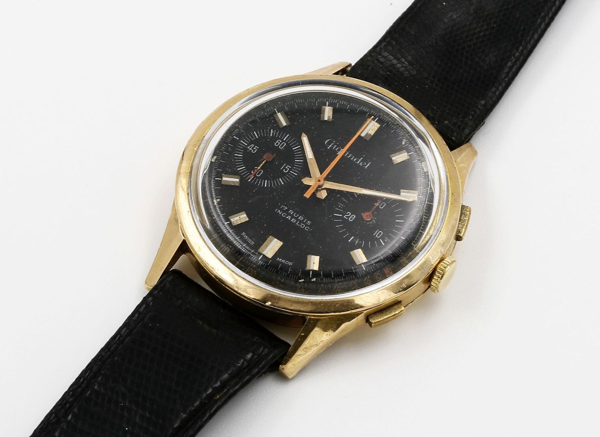 Herrenarmbanduhr mit Chronograph "Gigandet".