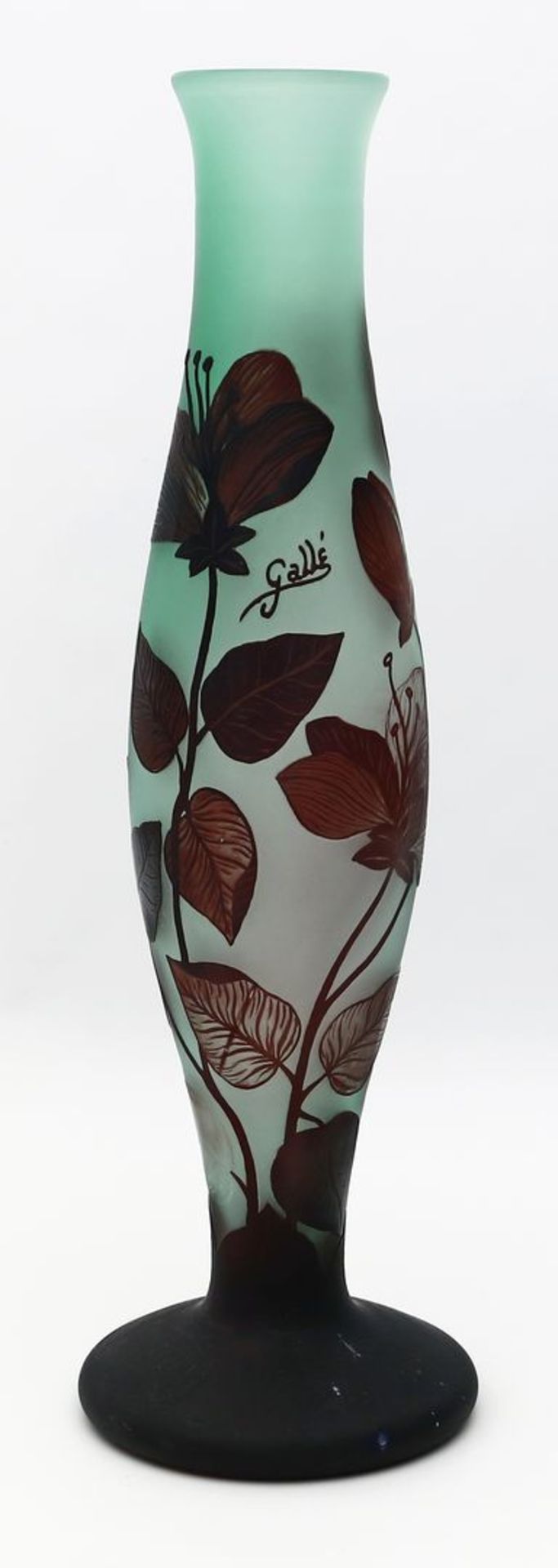 Vase in der Art des Jugendstils.