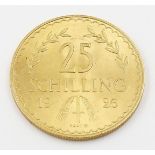 Österreich, 1. Republik, 25 Schilling 1926.