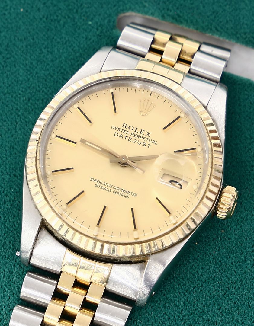 Herrenarmbanduhr "ROLEX Oyster Perpetual Datejust".