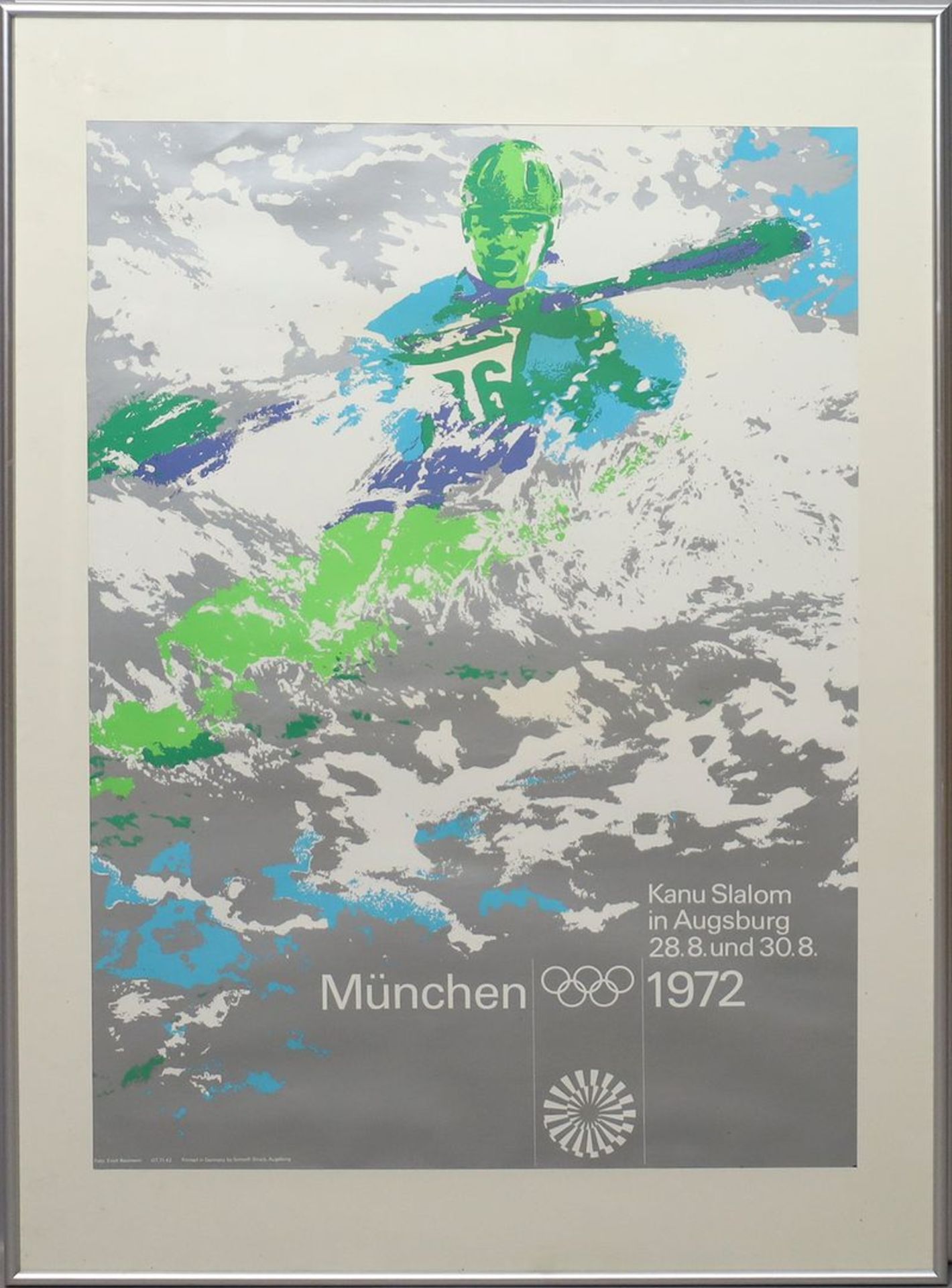 2 Plakate "Olympische Spiele 1972",